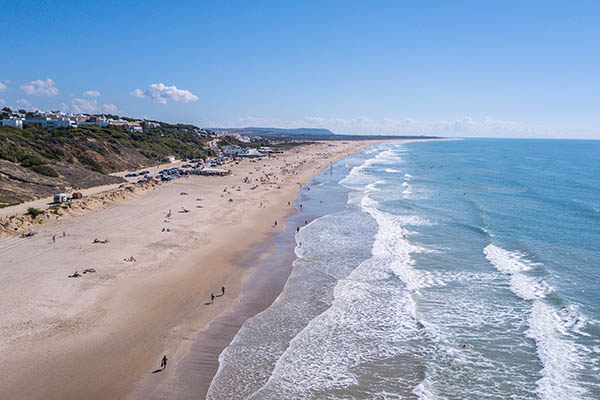 Playa de la Fontanilla en Conil de la Frontera