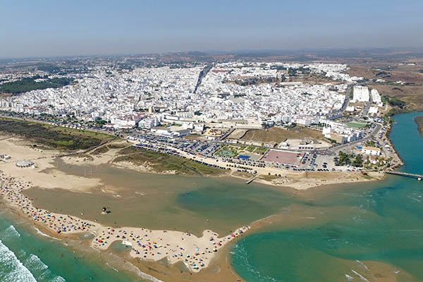 Rio Salado en Conil de la Frontera Rio Salado en Conil de la Frontera